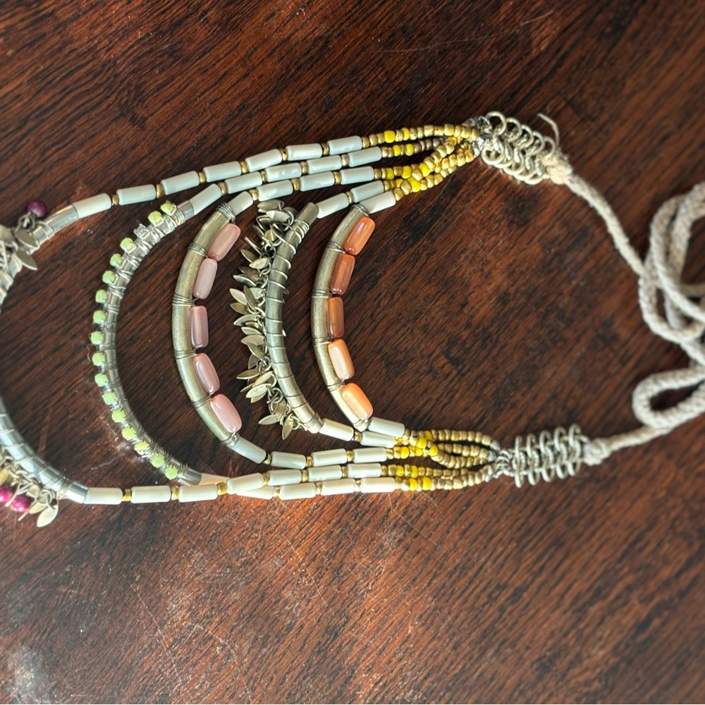 Anthropology Tie-On Necklace
